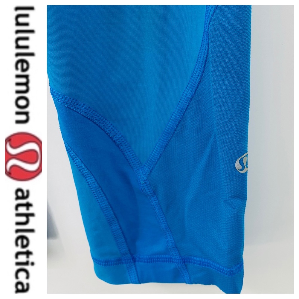 💕SALE💕 Lululemon Blue Run Inspire Crop II - Picture 10 of 14